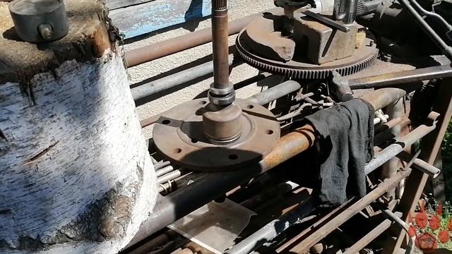 Peugeot 407  _Замена  подшипника промежуточного вала привода_