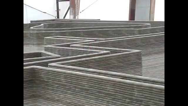 3D принтер строительство дома