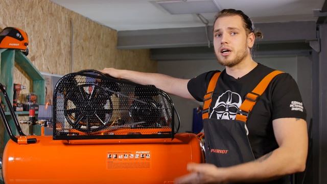 Компрессор поршневой масляный Patriot LRM 100-480R