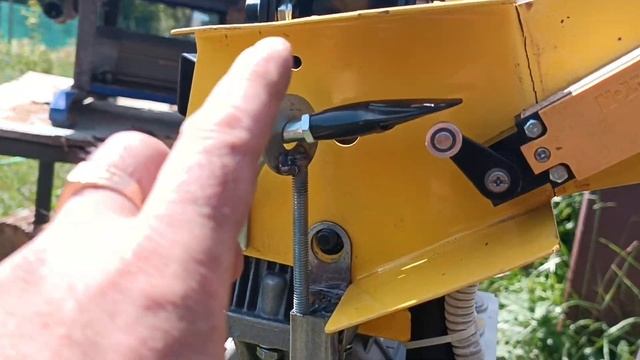 доработка дровокола Huter часть 3
