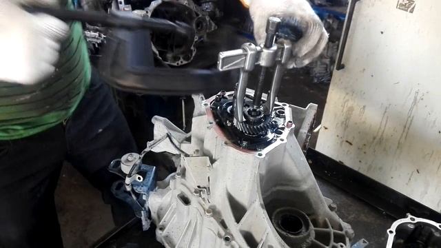 Ремонт РКПП Toyota Corolla шум при движении