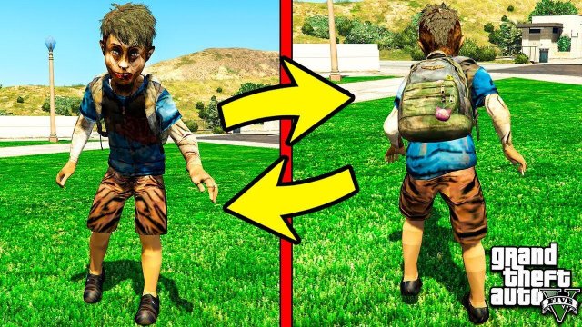 ИГРА ЗА РЕБЕНКА ЗОМБИ И НОВЫЙ ВИРУС В ГТА 5 МОДЫ! ОБЗОР МОДА В GTA 5! ИГРЫ ГТА ВИДЕО MODS