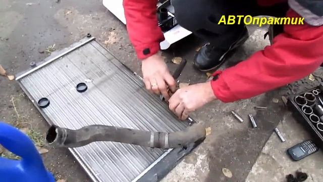 Замена радиатора ваз 2110-12. АВТОпрактик