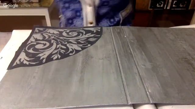 Ольга Воробьева ДЕКОР ПОДСТАВКИ ДЛЯ ПАПОК ДЕКОРАТИВНЫМИ МАТЕРИАЛАМИ ПОД ИМИТАЦИЮ МЕТАЛЛА