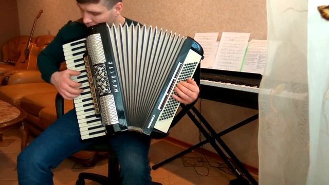 Вальс "Под Небом Парижа" - Аккордеон