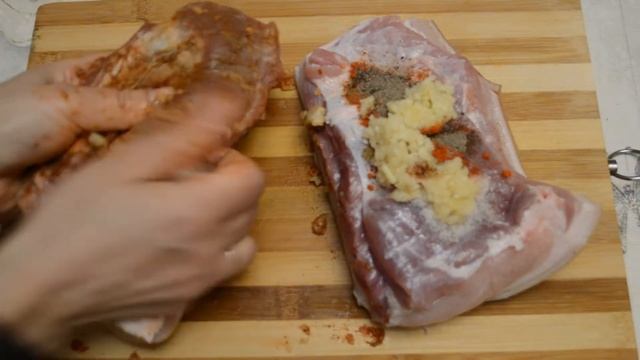 ВКУСНЫЙ ПОДЧЕРЕВОК запеченный В ДУХОВКЕ | КАК ПРИГОТОВИТЬ свиной подчеревок быстро и вкусно: РЕЦЕПТ