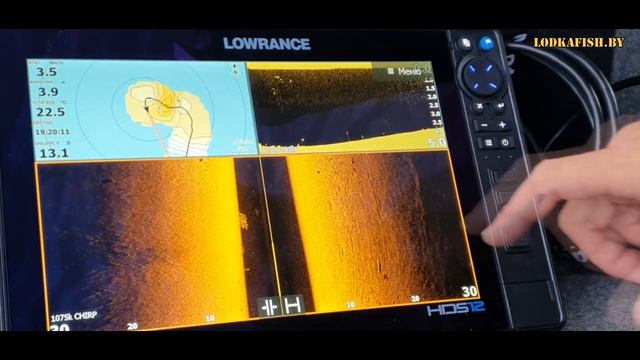 Обзор Lowrance HDS PRO 12 с воды. Больше нет ВАЛИКОВ!!! Testing Lowrance Hds Pro 12 from Lodkafish.