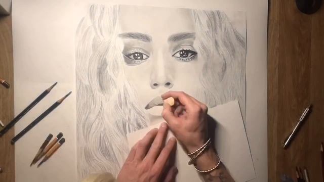 Портрет карандашом. Рисунок. Рисуем портрет. Рисунок простым карандашом.