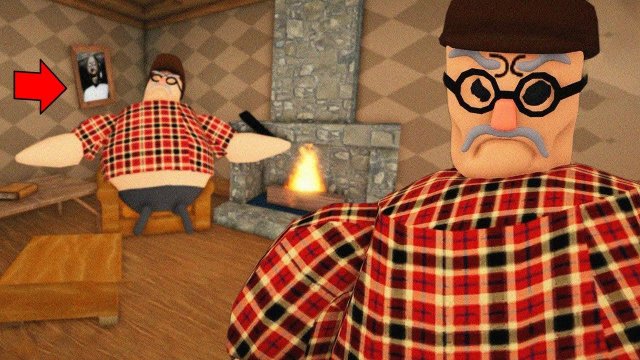 ИГРАЮ в ПСИХ ДЕДУШКА в Roblox! Побег от дедули в роблокс