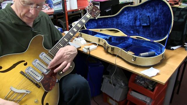 Harmony H75 Guitar Description and Sound tests.