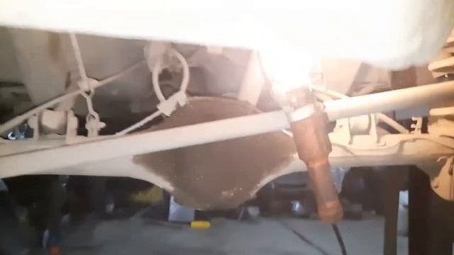 Фаркоп на ниву Шевроле. Установка.