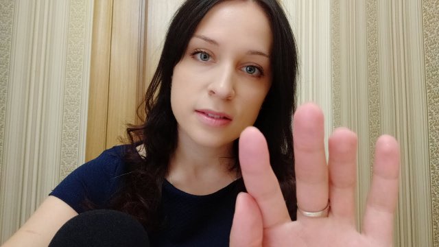 АСМР ВИЗУАЛЬНЫЙ МАССАЖ ЛИЦА Шепот Прикосновения