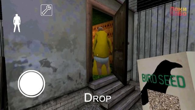 Гренни это Ребенок в жёлтом ► Побег через дверь