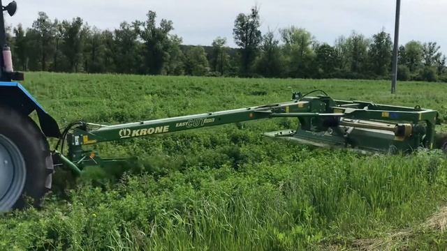 Прицепная косилка EASY CUT 3210 CV от KRONE