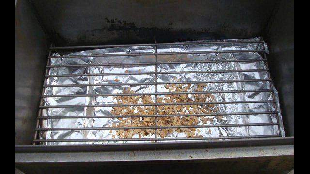 Копчение в коптильне с гидрозатвором