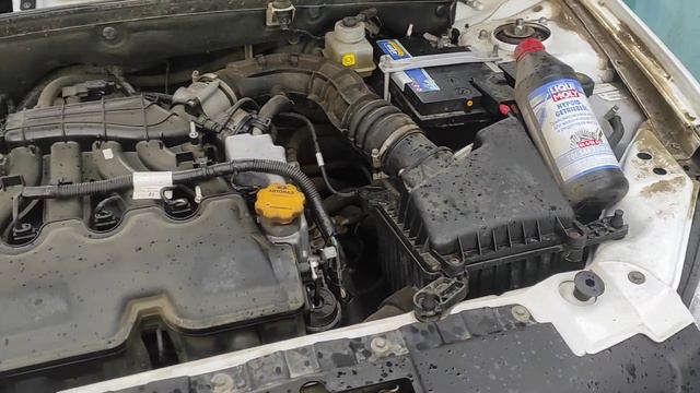 Замена масла в МКП с тросовым приводом на Гранте 2 часть.