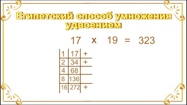 проект на тему "Увлекательные способы умножения чисел"