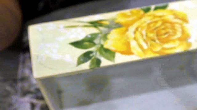 Handmade.Шкатулка Роза. Часть 3. Декор. Продолжение.