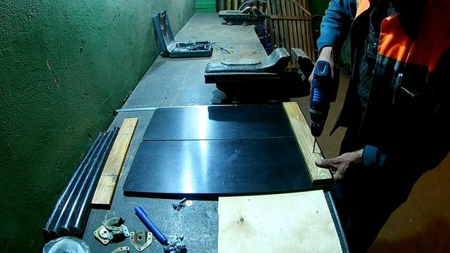 Раскладной столик для рыбалки СВОИМИ РУКАМИ. Компактно собирающийся.