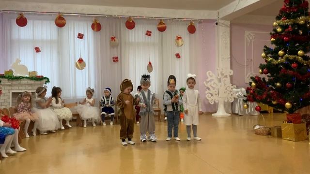 Музыкальный оркестр, новогодний утренник, младшая группа