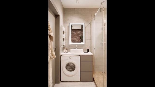 20 ФОТО ВАННОЙ СО СТИРАЛЬЬНОЙ МАШИНОЙ | ЛУЧШАЯ ВАННАЯ