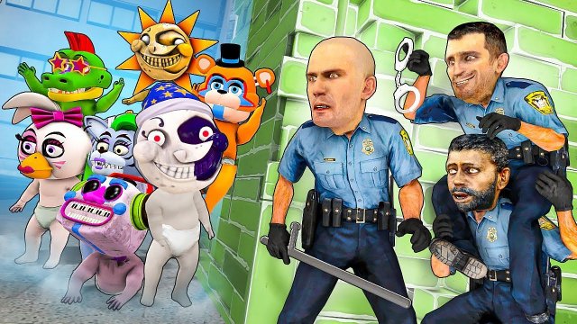 МЫ С ДРУЗЬЯМИ НАШЛИ РЕАЛЬНЫХ ДЕТЕЙ АНИМАТРОНИКОВ! УГАР И БЕЗУМИЕ В Garry`s Mod