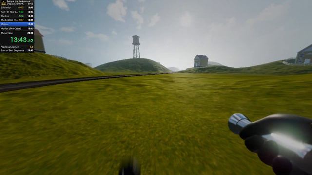 Escape the Backrooms Speedrun in 27:26 (World Record)