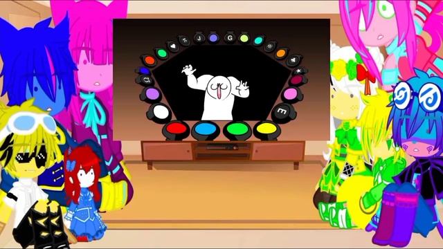 °??Poppy play time character react to Funny video??° {?poppy play time?}✨ //gacha club\\✨
