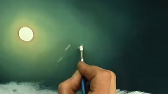 Живопись.Лунная дорожка