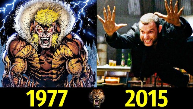 Саблезубый - Эволюция (1977 - 2015) ! Все Появления Виктора Крида !