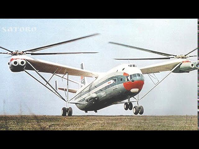 Самый большой и мощный вертолёт в мире,созданный в СССР! МИ-12