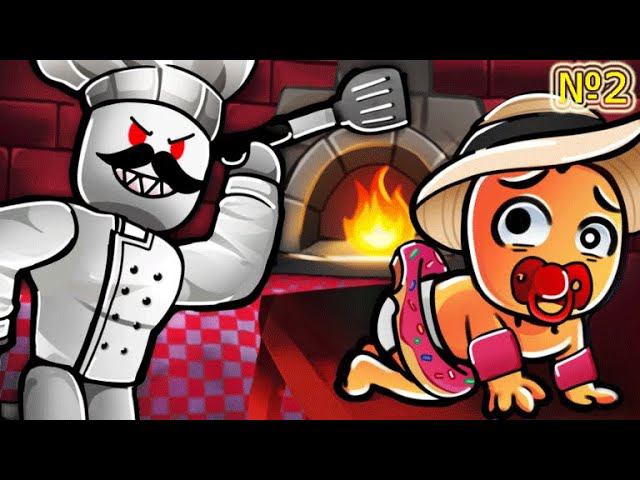Играю со своими друзьями в BAKE DA BABY в ROBLOX , 2 часть.Что же там было?