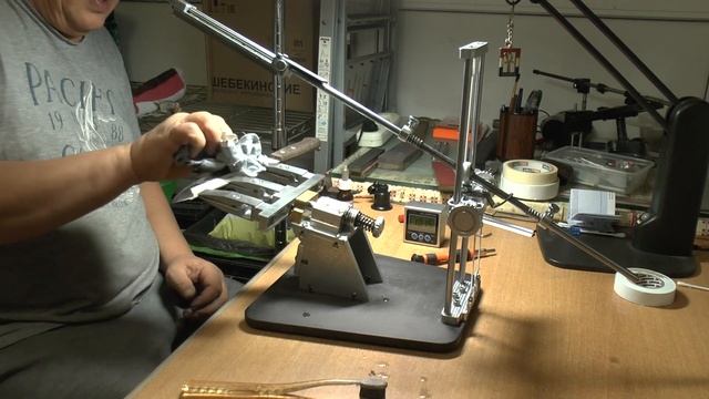 Правильная заточка кухонных ножей в 30 градусов на станке САЙЛИФТ