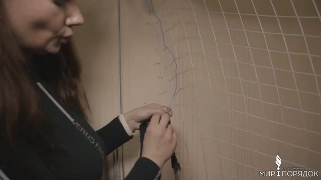 Как плести маскировочные сети