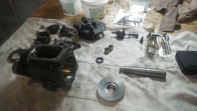 Замена втулок приводного вала ТНВД Bosch VE и небольшое испытание!