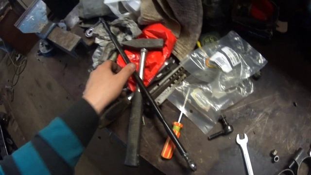 Ямаха ВК 540,ремонт передней подвески,устраняем люфты.