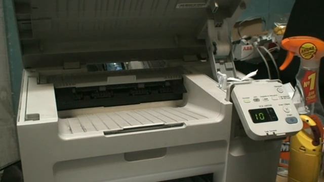 Устранение замятия Samsung SCX 3405W
