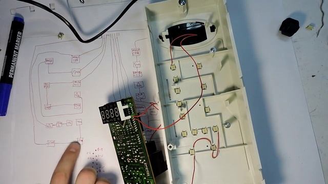 Не работают кнопки микроволновки СВЧ Samsung. Замена сенсора на кнопки