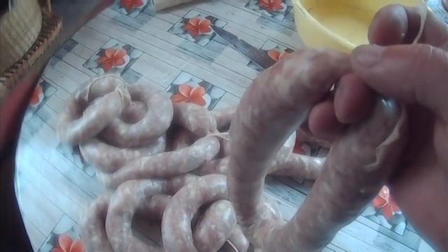 Домашняя колбаса холодного копчения