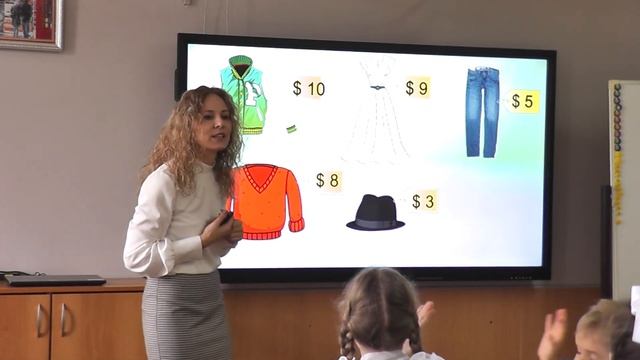 Урок английского языка на конкурсе "Учитель года"