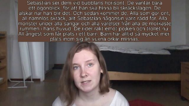 Переводим шведский рассказ "Sebastian och trollet" #4