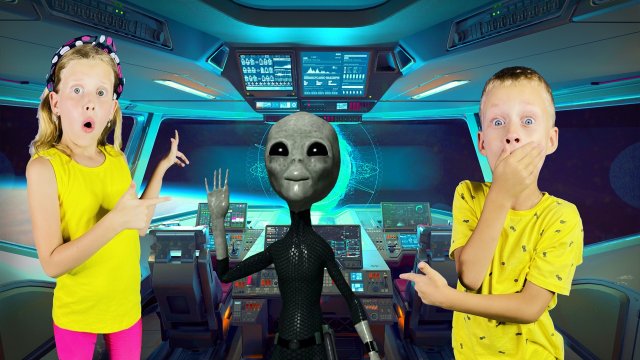 Существуют ли инопланетяне в реальности? К Никите и Полине прилетел пришелец