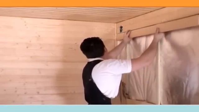 Как крепить вагонку в бане