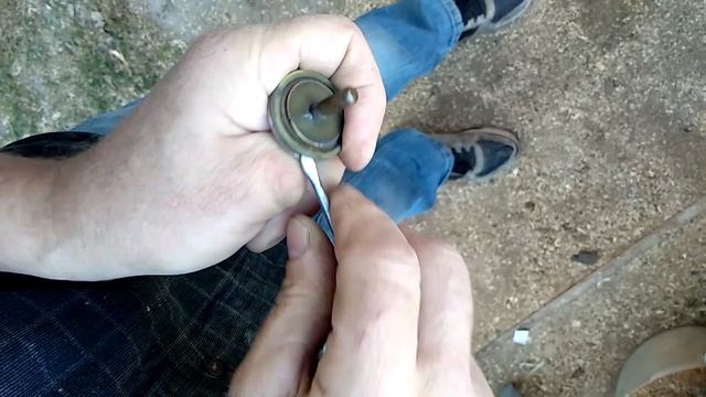 Ремонт обратного клапана водопровода.