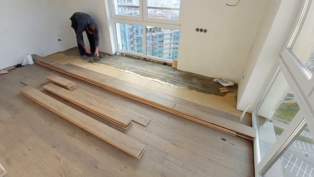 Укладка Инженерной Доски Без Фанеры. Укладка Паркетной Доски на Клей