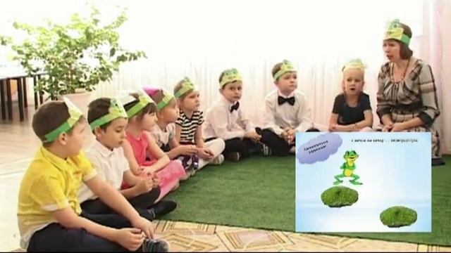 Логоритмическое занятие "Лягушка-путешественница"