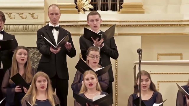 Родине (музыка Виктора Плешака - стихи Александра Прокофьева)  из Ленинградской оратории "Помни!"