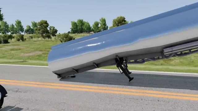 Тачки против Квадратной ямы #2 – BeamNG.Drive