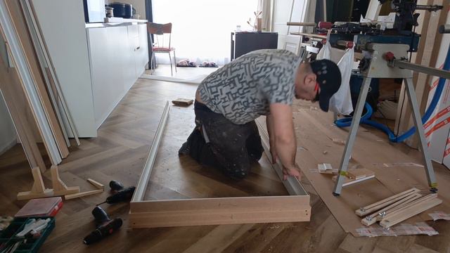 Установка дверей на петли "бабочка"