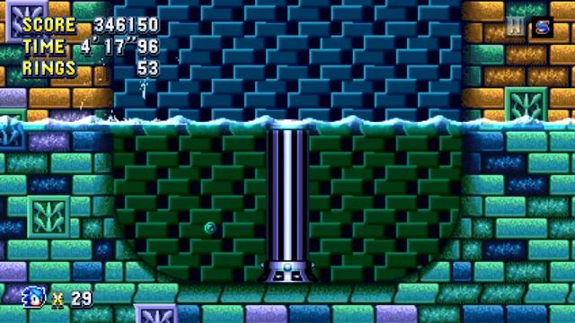 Sonic Mania - Hydrocity Zone Act 2 Boss (No Damage)